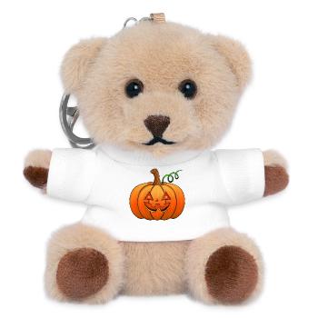 Jack's Glow - Teddy Schlüsselanhänger - Weiß - Vorne
