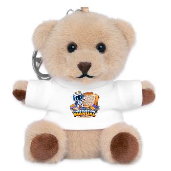 Bedienungsanleitung - Teddy Schlüsselanhänger - Weiß - Vorne