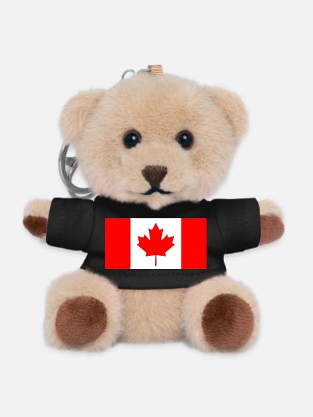 Canada - Teddy Keyring - black