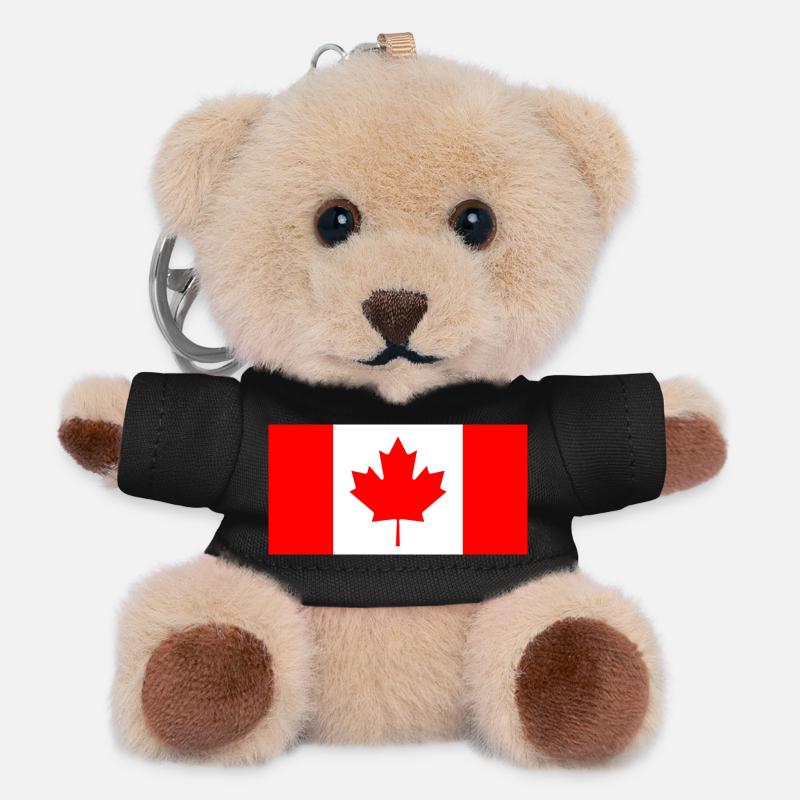 Canada - Porte-clés ourson - noir