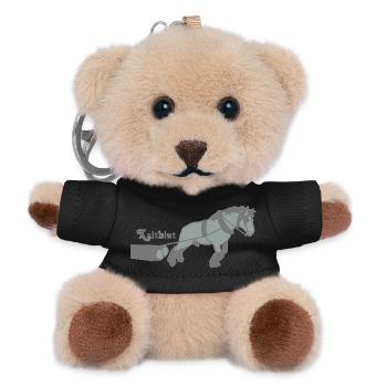 kaltblutzieht - Teddy Schlüsselanhänger - Schwarz - Vorne