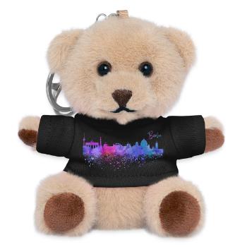Berlin - Teddy Schlüsselanhänger - Schwarz - Vorne