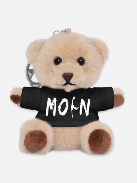 Moin Sylt - Teddy Schlüsselanhänger - Schwarz
