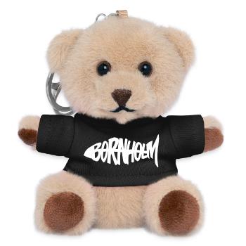 Bornholm Fisch - Teddy Schlüsselanhänger - Schwarz - Vorne