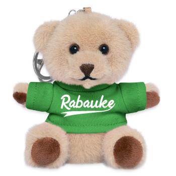 Rabauke - Teddy Schlüsselanhänger - Grün - Vorne