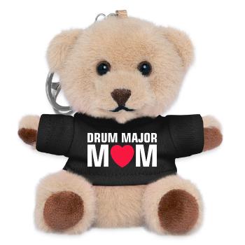 Drum Major Mom - Marching Band - Teddy Keyring - black - Front