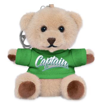 Kapitän Boot Motorboot Segeln Segler - Teddy Schlüsselanhänger - Grün - Vorne
