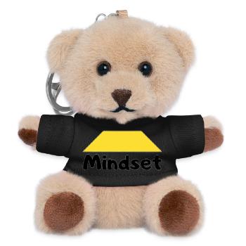 Mindset - Teddy Schlüsselanhänger - Schwarz - Vorne