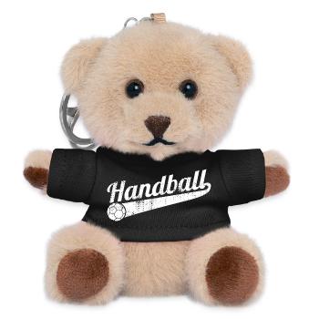 Drôle de handball - Porte-clés ourson - noir - Devant