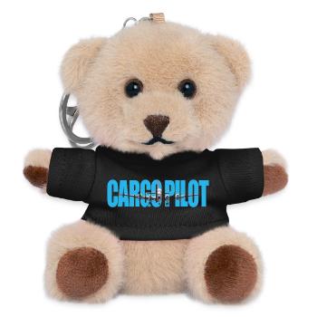 Cargo pilot C-972 - Teddy Schlüsselanhänger - Schwarz - Vorne