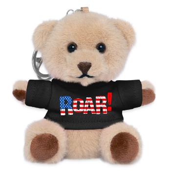 ROAR USA - Battlecry United States of America - Teddy Keyring - black - Front