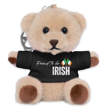 Irish pride, I love Ireland - Teddy Keyring - black - Front