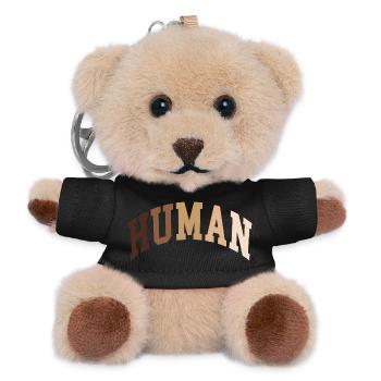 Humain Humain Africain - Porte-clés ourson - noir - Devant