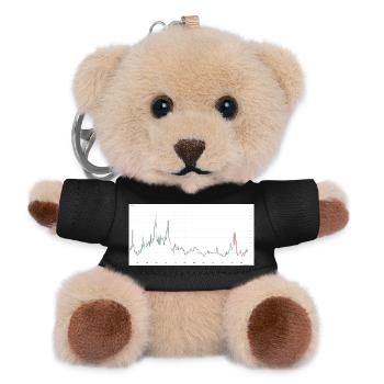 “Share The Gains” Graphic T-Shirt
 - Teddy Keyring - black - Front