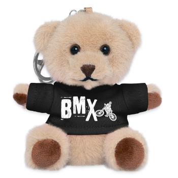 BMX lifestyle - Teddy Keyring - black - Front