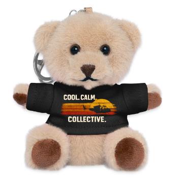 Cool Calm Collective Cool Gelassen Kollektiv - Teddy Keyring - black - Front