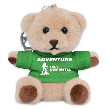 CLIMBING ADVENTURE - Teddy Keyring - green - Front