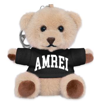 Amrei - Teddy Schlüsselanhänger - Schwarz - Vorne