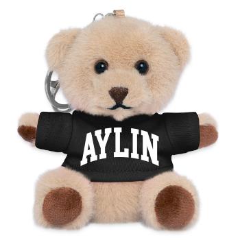 Aylin - Teddy Schlüsselanhänger - Schwarz - Vorne
