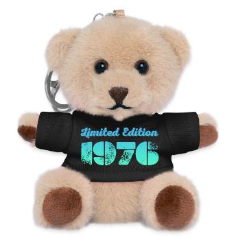 Vintage 1976 - Teddy Schlüsselanhänger - Schwarz - Vorne