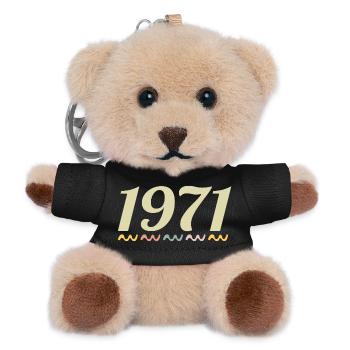 1971 - Teddy Schlüsselanhänger - Schwarz - Vorne