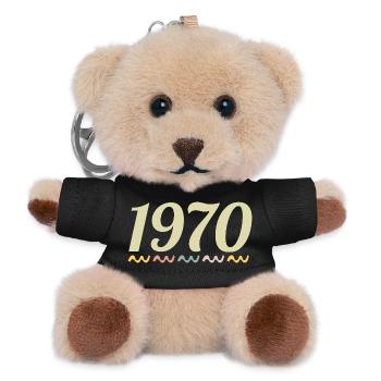 1970 - Teddy Keyring - black - Front