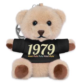 1979 - Teddy Schlüsselanhänger - Schwarz - Vorne