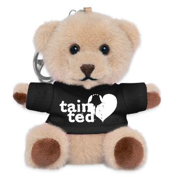 tainted love inspired by Soft C - Teddy Schlüsselanhänger - Schwarz - Vorne