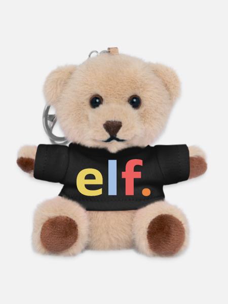 11. Geburtstag Junge Elf 11 Jahre Jubiläum - Teddy Schlüsselanhänger - Schwarz