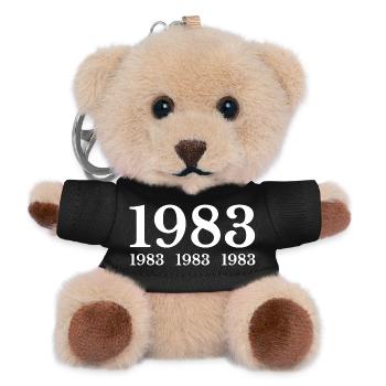 1983 - Teddy Keyring - black - Front