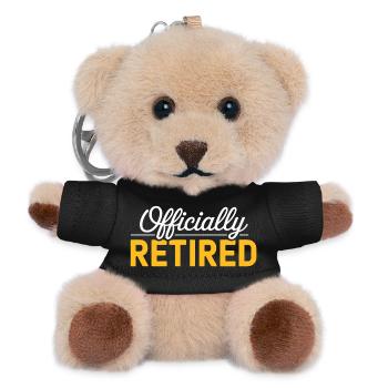 Retired 2026 Funny Retired Graphic Men Retirement - Teddy Keyring - black - Front