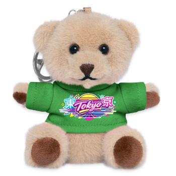 Tokyo Neon - Teddy Keyring - green - Front
