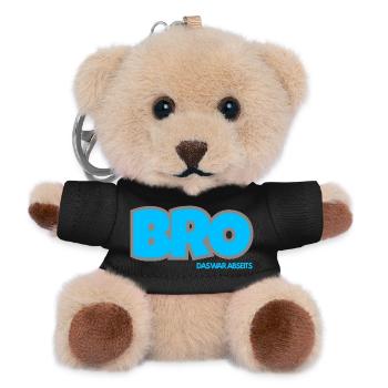 BRO. DAS WAR ABSEITS - Teddy Schlüsselanhänger - Schwarz - Vorne