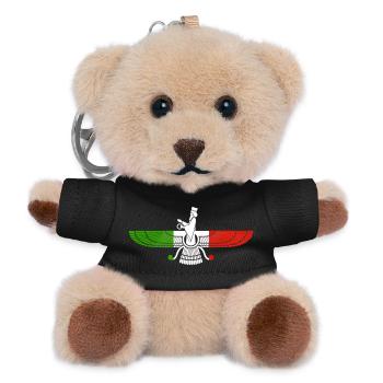 Iran art | Fravashi, Farvahar, فروهر - Teddy Keyring - black - Front