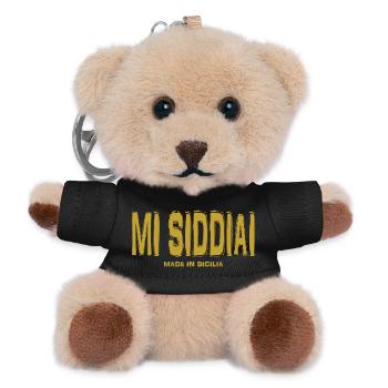 T-Shirt Sizilien T-Shirt mi siddiai siciliano - Teddy Schlüsselanhänger - Schwarz - Vorne
