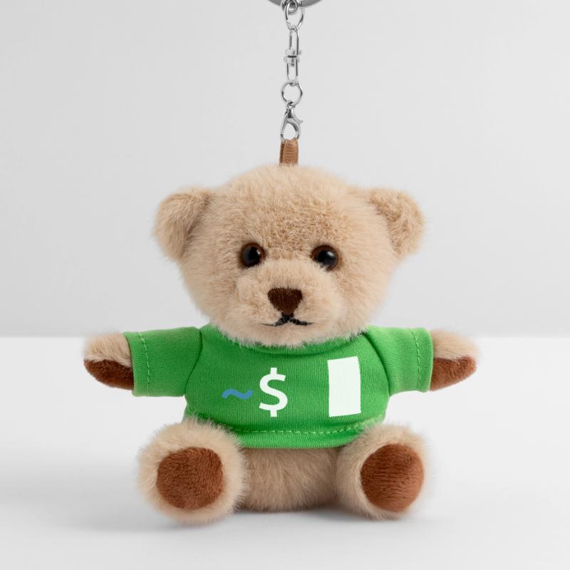 Commande Linux Shell Porte-clés ourson