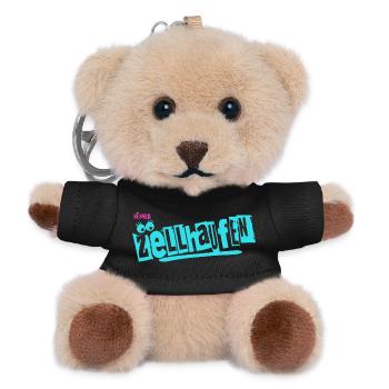 Zellhaufen Woman - Teddy Schlüsselanhänger - Schwarz - Vorne
