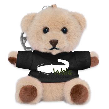 Wels - Teddy Schlüsselanhänger - Schwarz - Vorne