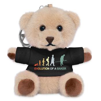 Vintage Baker Evolution - Teddy Keyring - black - Front