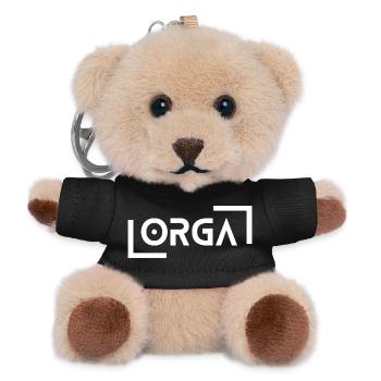 Orga - Team Member - Staff - Organisator - Crew - Teddy Schlüsselanhänger - Schwarz - Vorne