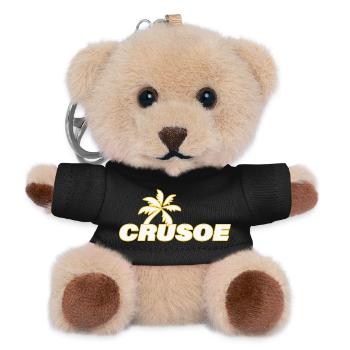 CRUSOE - Teddy Schlüsselanhänger - Schwarz - Vorne