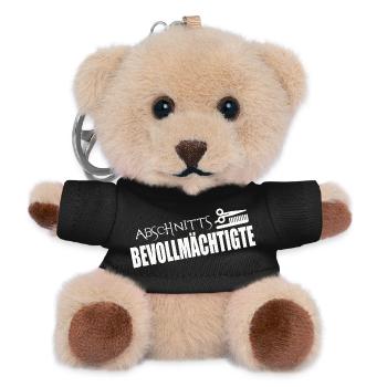 ABSCHNITTSBEVOLLMÄCHTIGTE - Teddy Schlüsselanhänger - Schwarz - Vorne