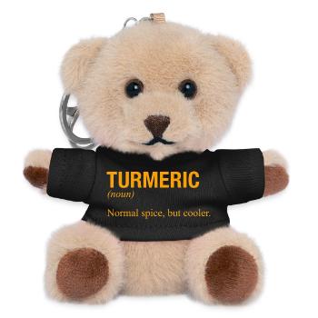 TURMERIC - Teddy Schlüsselanhänger - Schwarz - Vorne