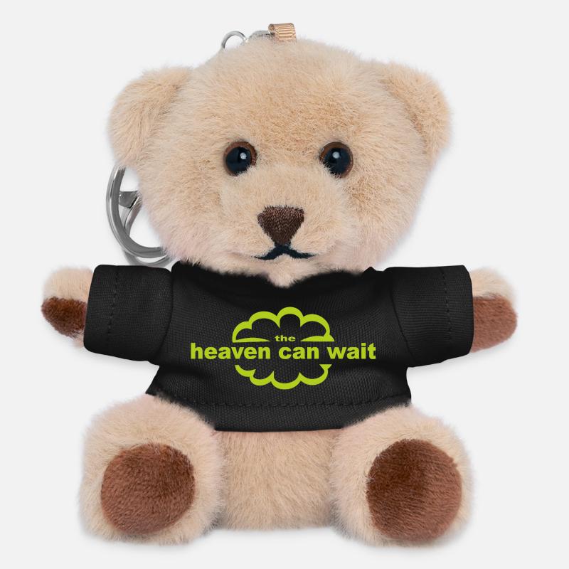 heaven_can_wait - Porte-clés ourson - noir