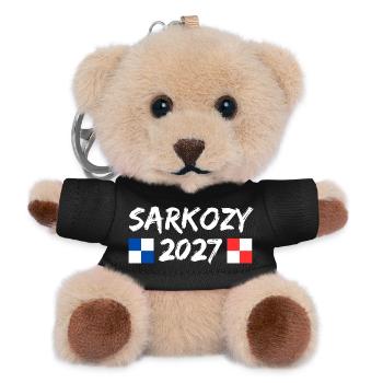 Sarkozy 2027 Humor Politics Elections - Teddy Keyring - black - Front