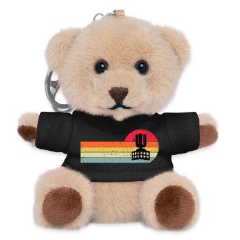 Dortmund U - Teddy Schlüsselanhänger - Schwarz - Vorne