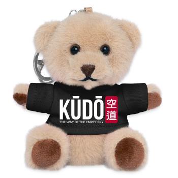 Kudo Martial Arts - Der Weg des leeren Himmels - Teddy Schlüsselanhänger - Schwarz - Vorne