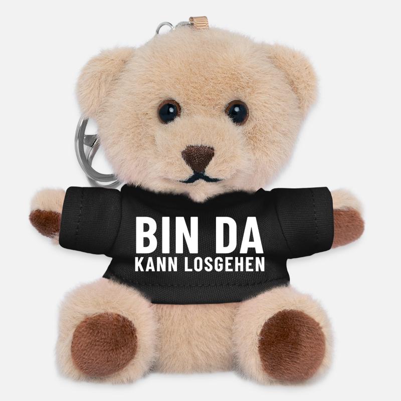 I'm here, let's go! - Teddy Keyring - black
