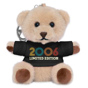 2006 Limited Edition Vintage 20 Jahre Jubiläum - Teddy Schlüsselanhänger - Schwarz - Vorne