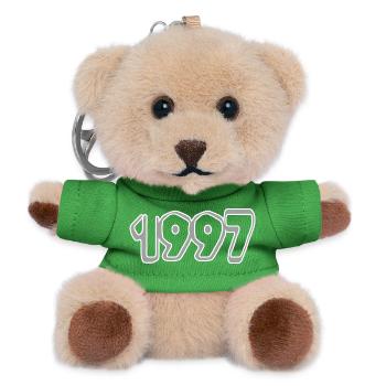 1997 - Teddy Schlüsselanhänger - Grün - Vorne